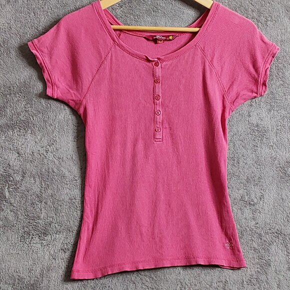 Vintage SO So Real So Right Pink Top Girl's Size 14 - Picture 1 of 5